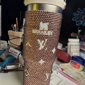 30oz top handle stanley bling